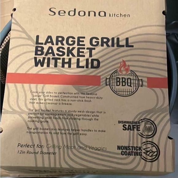 sedona Kitchen Sedona Large Grill Basket Poshmark